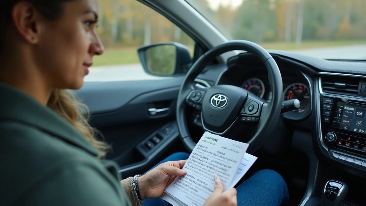 Jaké doklady musíte mít v autě 2024: Pravidla a tipy pro řidiče Toyoty