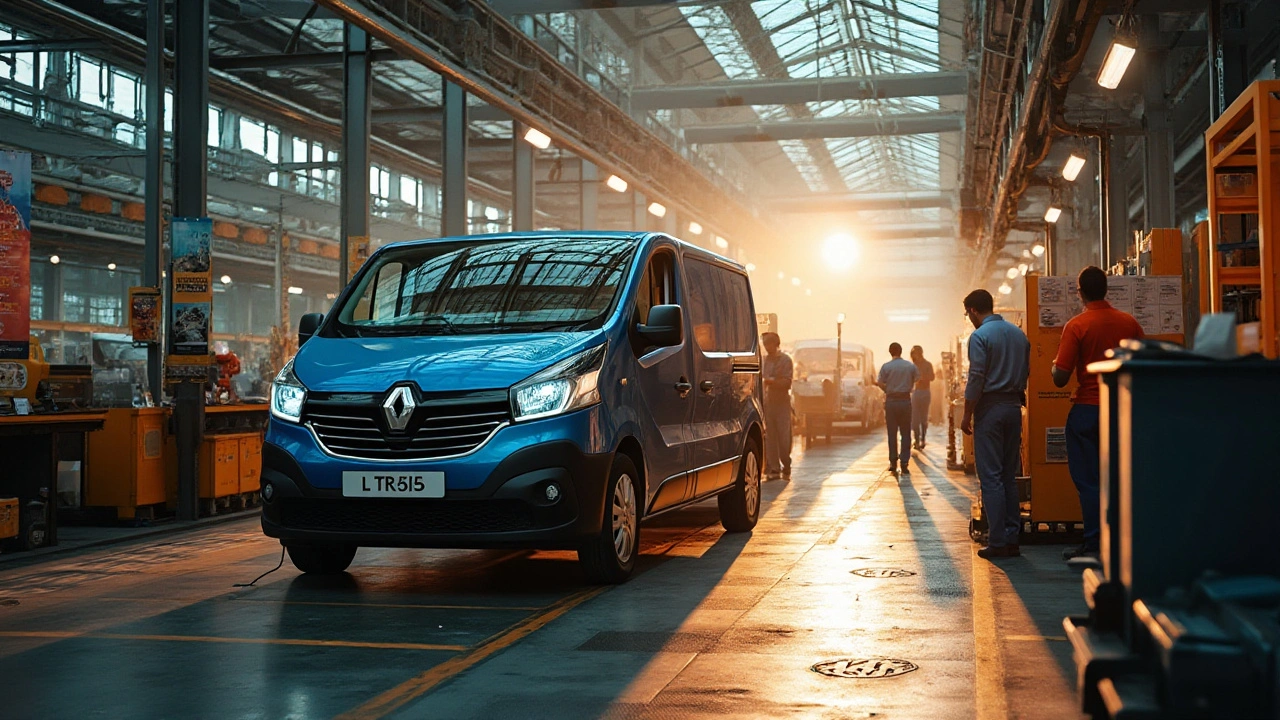 Kde se vyrábí a montuje Renault Trafic