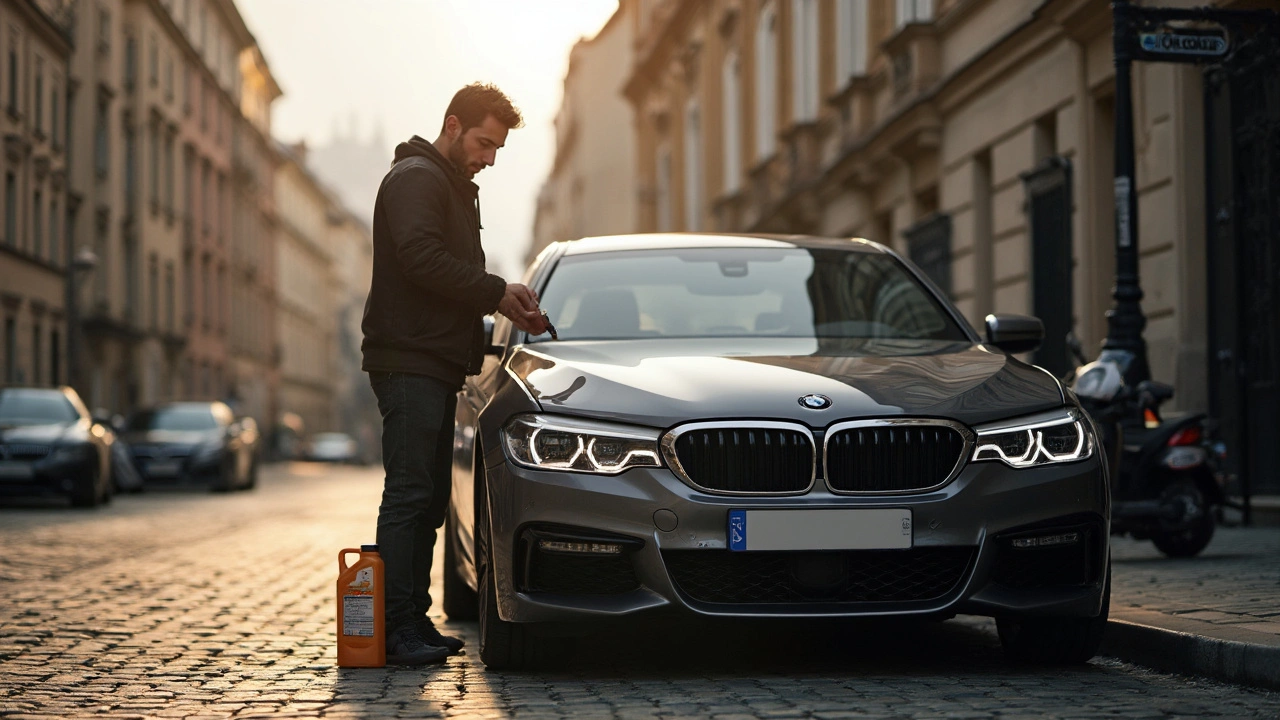 Co se doplňuje do auta: Praktický průvodce pro BMW