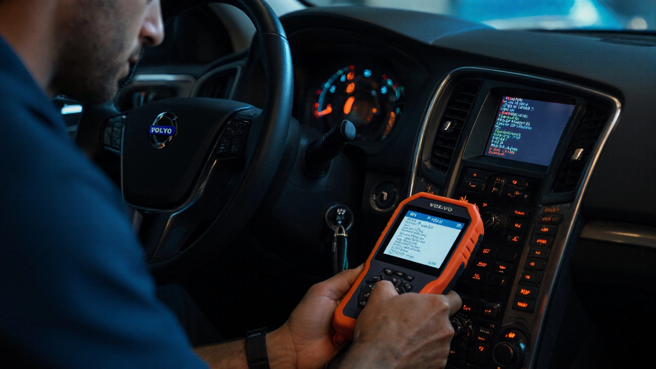Co lze zjistit z diagnostiky vozidla Volvo?