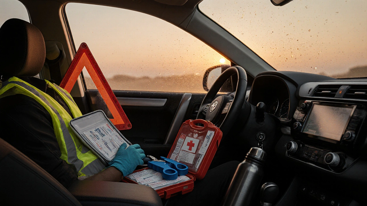 Co mít u sebe v autě: kompletní seznam věcí, které vám zachrání život