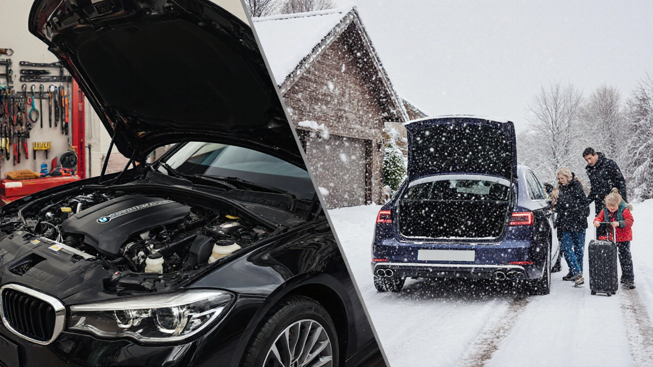 Porovnání BMW a Audiu: výkon a údržba vs. bezpečnost a pohodlí pro rodinu.