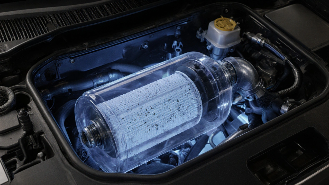 Přehled vnitřního filtru v palivovém čerpadle Renault Clio V.