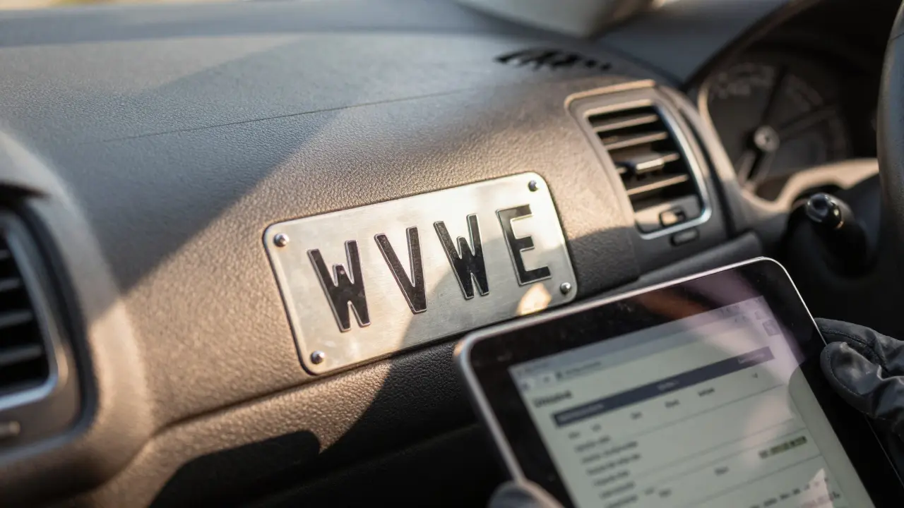 Co lze z VIN kódu zjistit o vozidle Volkswagen?