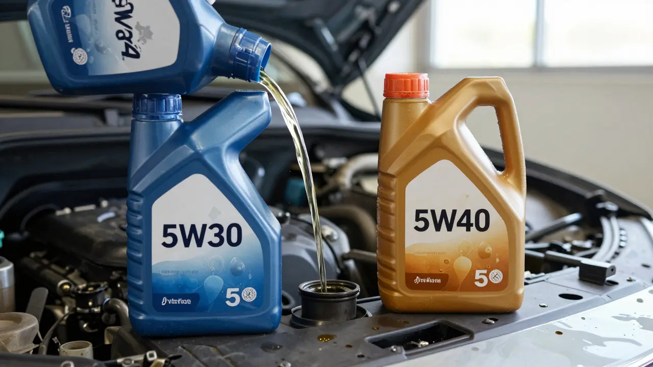 Co se stane, když smícháte 5W30 s 5W40? Pravda o směšování motorových olejů ve Volvo